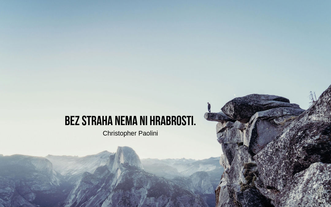Ne boj se, to je samo strah